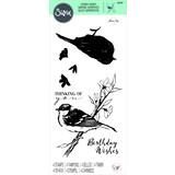 Sizzix Layered Stamps by Olivia Rose Summer Bird (4pcs) (665907) (DISCONTINUED)