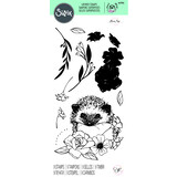 Sizzix Layered Stamps by Olivia Rose Floral Hedgehog (9pcs) (665906) (DISCONTINUED)