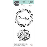 Sizzix Clear Stamps by Olivia Rose Autumn Wreath (3pcs) (665973) (DISCONTINUED)