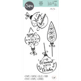 Sizzix Clear Stamps by Olivia Rose Christmas Baubles (4pcs) (665355) (DISCONTINUED)