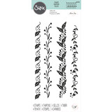 Sizzix Clear Stamps by Olivia Rose Organic Borders (4pcs) (665976) (DISCONTINUED)