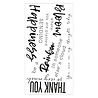 Sizzix Clear Stamps by Pete Hughes Sunnyside Sentiments #1 (5pcs) (665403) (DISCONTINUED) Sizzix Clear Stamps by Pete Hughes Sunnyside Sentiments #1 (5pcs) (665403) (DISCONTINUED)
