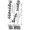 Sizzix Clear Stamps by Pete Hughes Sunnyside Sentiments #1 (5pcs) (665403) (DISCONTINUED) Sizzix Clear Stamps by Pete Hughes Sunnyside Sentiments #1 (5pcs) (665403) (DISCONTINUED)