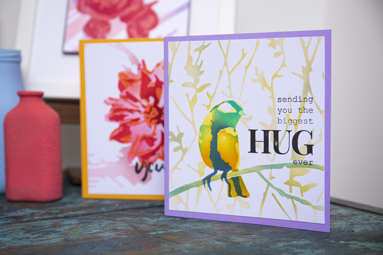 Sizzix Clear Stamps by Pete Hughes Sunnyside Sentiments #7 (5pcs) (665409) (DISCONTINUED)