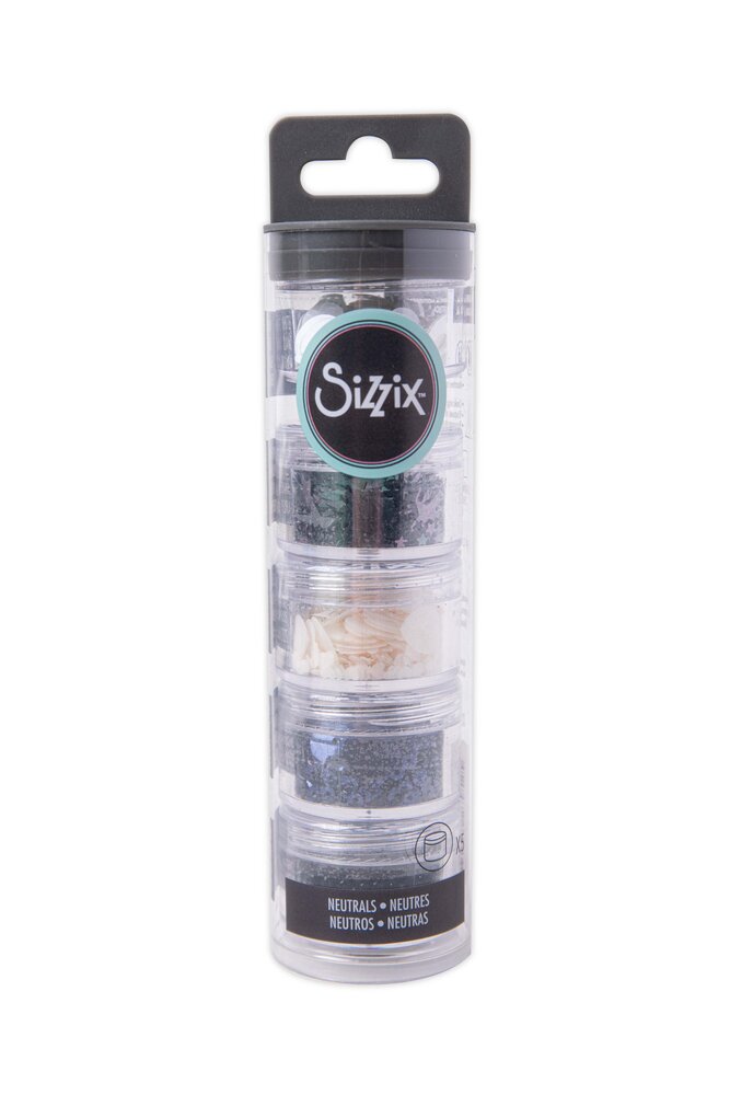 Sizzix Sequins & Beads Neutrals (5g x 5pcs) (665844) (OUTLET) Sizzix Sequins & Beads Neutrals (5g x 5pcs) (665844) (OUTLET)