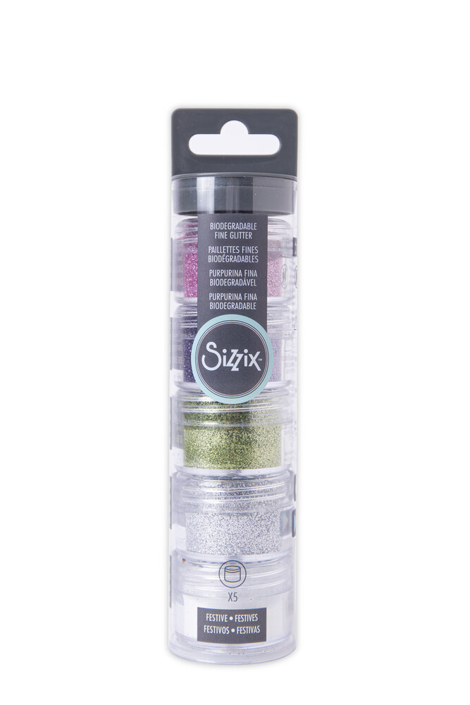 Sizzix Biodegradable Fine Glitter Mystical 5x12g (665273) (DISCONTINUED)
