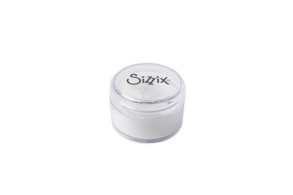 Sizzix Biodegradable Fine Glitter White 12g (665456) (DISCONTINUED)