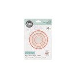 Sizzix Shaker Panes Circles 1 1/2, 2 1/2 & 3 1/2 Inch (3pcs) (665448) (DISCONTINUED)