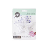 Sizzix Shaker Domes Star 3 Inch (6pcs) (664595) (OUTLET)