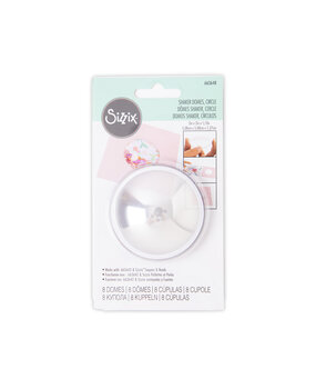 Sizzix Shaker Domes Circle 2 Inch (8pcs) (663648)