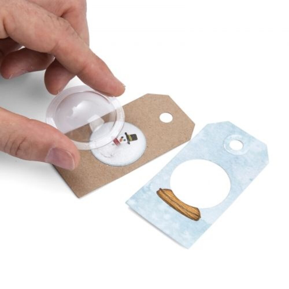 Sizzix Dimensional Domes by Tim Holtz 1 1/2 Inch (12pcs) (663559)