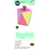 Sizzix ScoreBoards XL Die by Eileen Hull Geometric Box (666046) (DISCONTINUED)