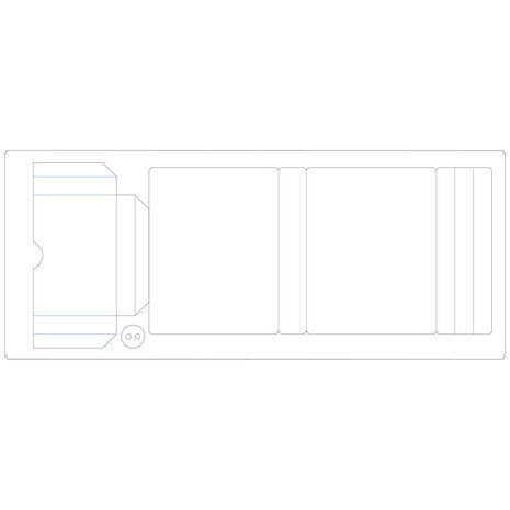 Sizzix ScoreBoards XL Die by Eileen Hull Card Case (666278) (DISCONTINUED) Sizzix ScoreBoards XL Die by Eileen Hull Card Case (666278) (DISCONTINUED)