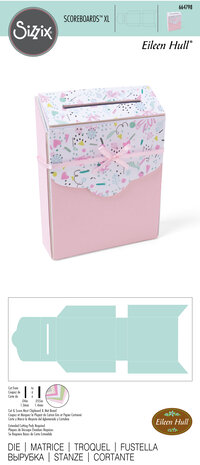 Sizzix ScoreBoards XL Die by Eileen Hull Box, Post (664798) (DISCONTINUED)