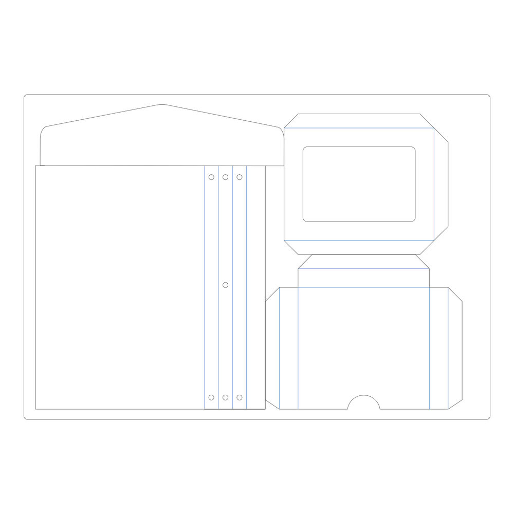 Sizzix ScoreBoards Plus Die by Eileen Hull Frame Pocket Journal (666152) (DISCONTINUED) Sizzix ScoreBoards Plus Die by Eileen Hull Frame Pocket Journal (666152) (DISCONTINUED)