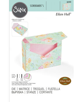 Sizzix ScoreBoards L Die by Eileen Hull Tiny Book Case (664424) (DISCONTINUED)