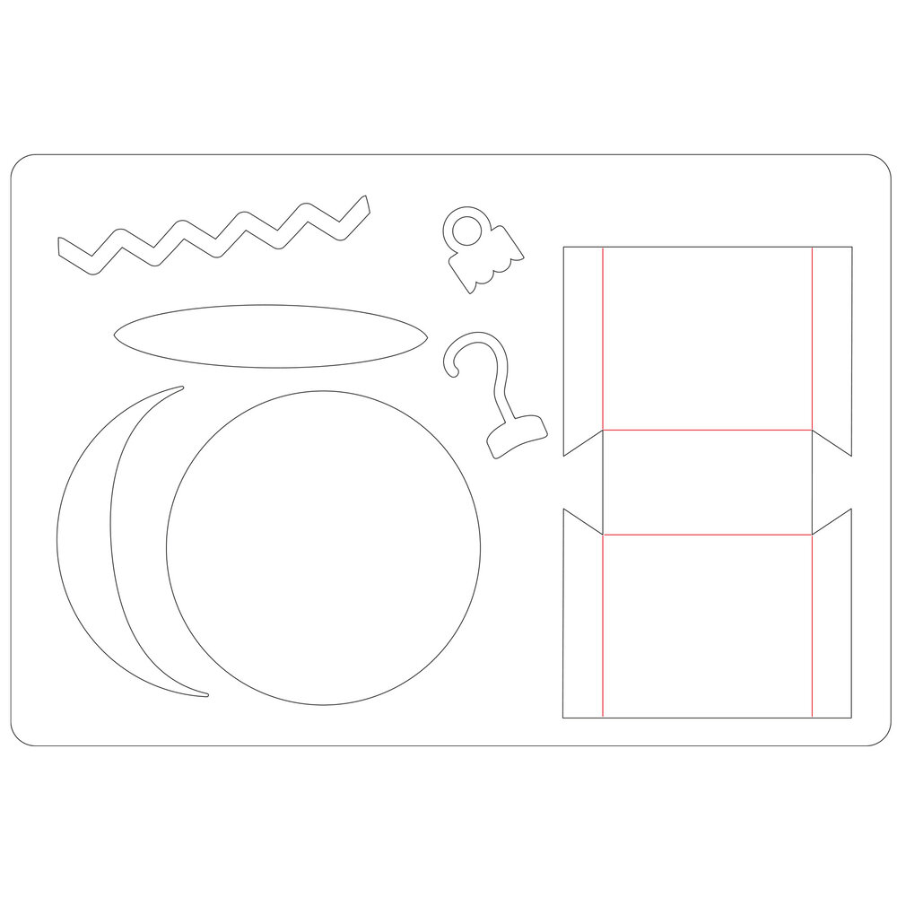 Sizzix ScoreBoards L Die by Eileen Hull Box, Ornament (665327) (DISCONTINUED) Sizzix ScoreBoards L Die by Eileen Hull Box, Ornament (665327) (DISCONTINUED)