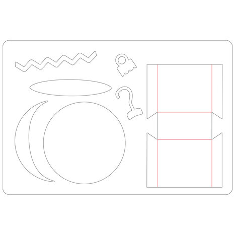 Sizzix ScoreBoards L Die by Eileen Hull Box, Ornament (665327) (DISCONTINUED) Sizzix ScoreBoards L Die by Eileen Hull Box, Ornament (665327) (DISCONTINUED)