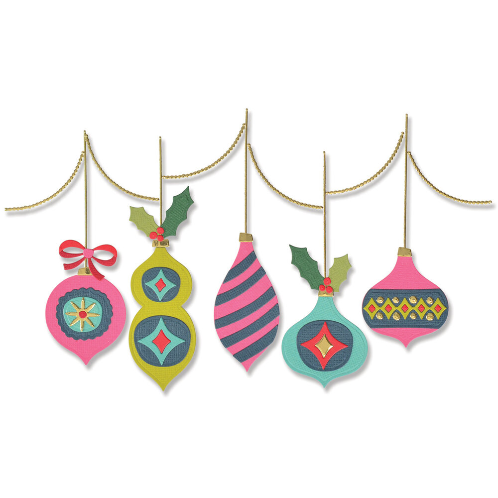 Sizzix Thinlits Die by Jennifer Ogborn Funky Baubles (18pcs) (665949) (DISCONTINUED) Sizzix Thinlits Die by Jennifer Ogborn Funky Baubles (18pcs) (665949) (DISCONTINUED)