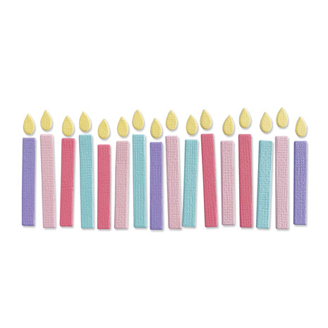 Sizzix Thinlits Die by Kath Breen Birthday Candles (665071) (DISCONTINUED) Sizzix Thinlits Die by Kath Breen Birthday Candles (665071) (DISCONTINUED)