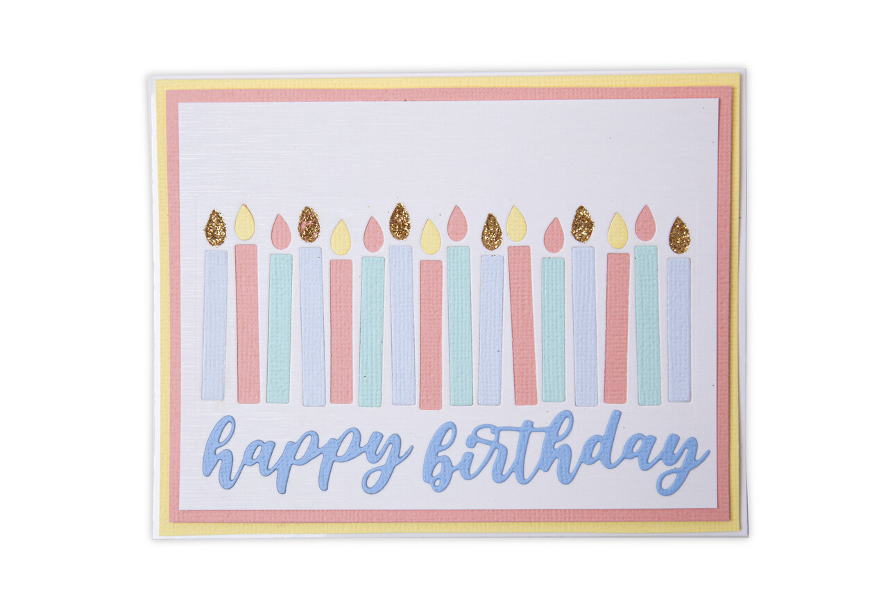 Sizzix Thinlits Die by Kath Breen Birthday Candles (665071) (DISCONTINUED) Sizzix Thinlits Die by Kath Breen Birthday Candles (665071) (DISCONTINUED)