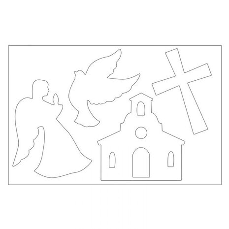 Sizzix Bigz L Die Church Set (662122) (OUTLET)