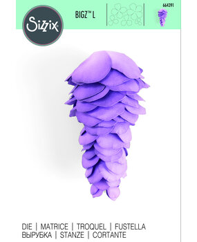 Sizzix Bigz L Die Wisteria (664391) (DISCONTINUED) Sizzix Bigz L Die Wisteria (664391) (DISCONTINUED)
