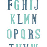 Sizzix Bigz XL Die Alphabet Nostalgic (664724) (OUTLET)