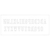 Sizzix Bigz XL Die Alphabet Nostalgic (664724) (OUTLET)