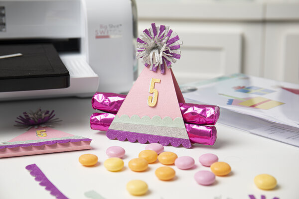 Sizzix Bigz L Die by Jennifer Ogborn Party Elements (666029) (DISCONTINUED)