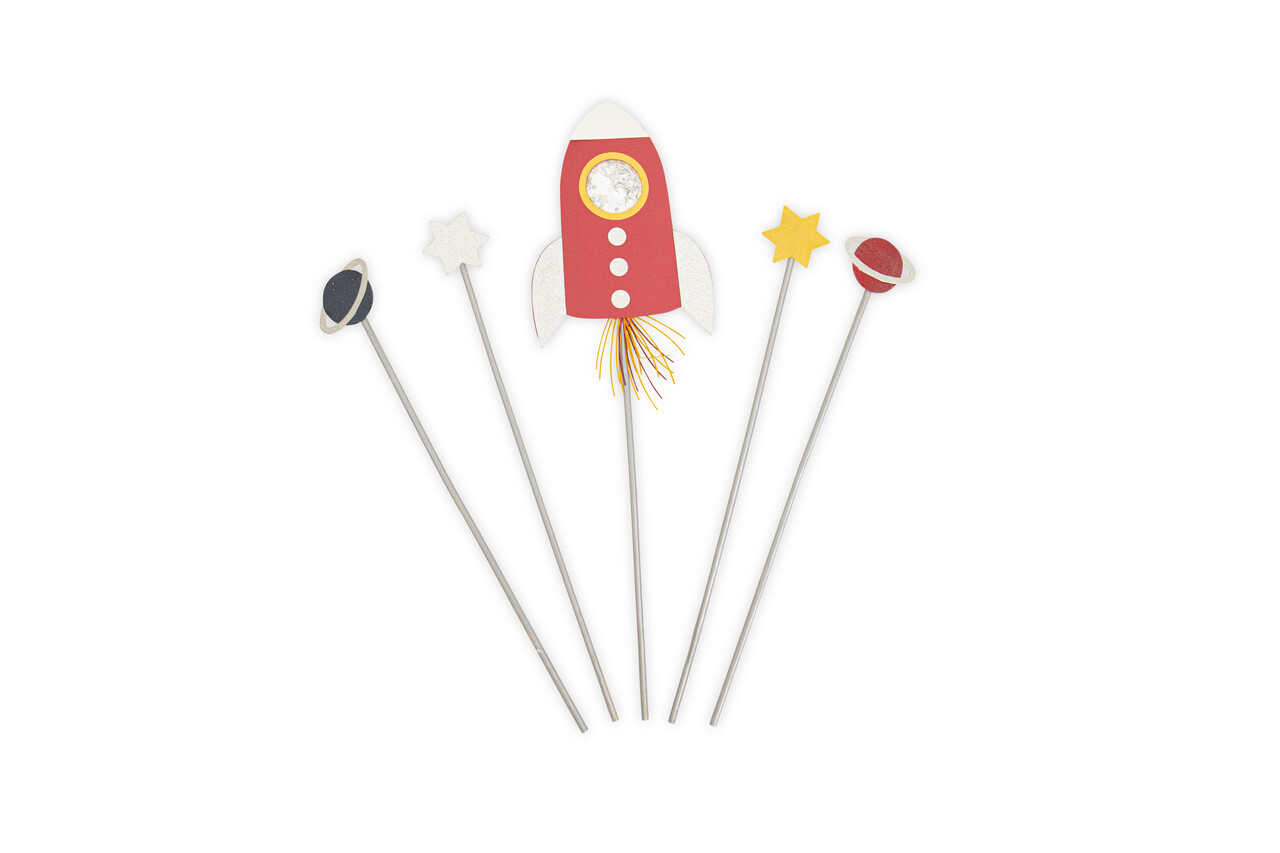 Sizzix Bigz L Die by Olivia Rose Space Rocket (666030) (DISCONTINUED)