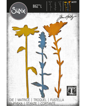 Sizzix Bigz L Die by Tim Holtz Large Stems #2 (665222) (DISCONTINUED)