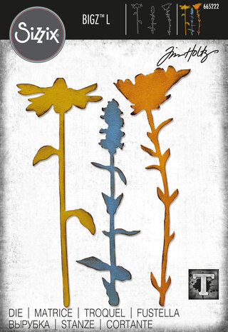 Sizzix Bigz L Die by Tim Holtz Large Stems #2 (665222) (DISCONTINUED)