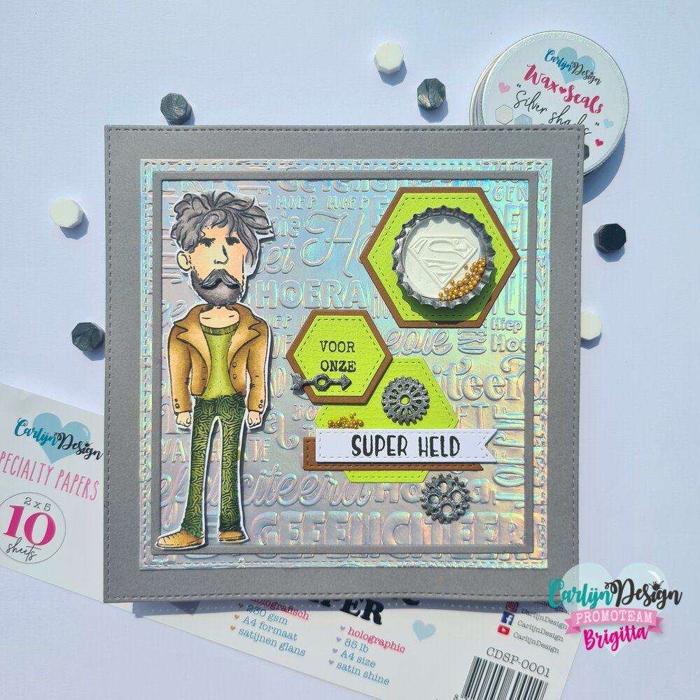 CarlijnDesign Wax Seal Melts Silver Shades (CDWX-0007) (DISCONTINUED) CarlijnDesign Wax Seal Melts Silver Shades (CDWX-0007) (DISCONTINUED)