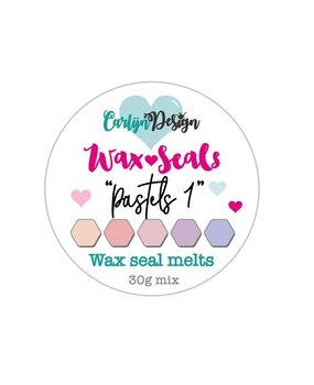 CarlijnDesign Wax Seal Melts Pastels 1 (CDWX-0009) (OUTLET)