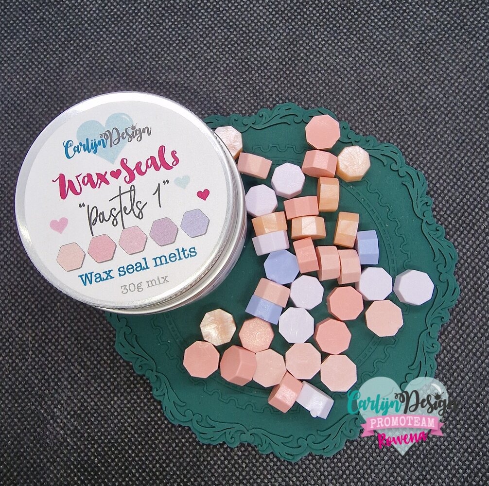 CarlijnDesign Wax Seal Melts Pastels 1 (CDWX-0009) (DISCONTINUED)