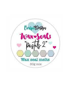 CarlijnDesign Wax Seal Melts Pastels 2 (CDWX-0010) (OUTLET)