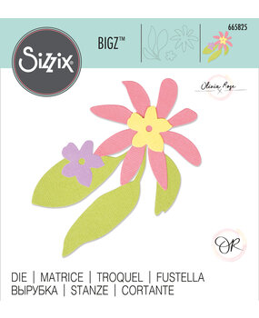 Sizzix Bigz Die by Olivia Rose Nordic Flowers (665825) (DISCONTINUED)