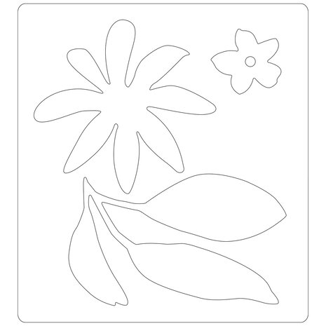 Sizzix Bigz Die by Olivia Rose Nordic Flowers (665825) (DISCONTINUED)