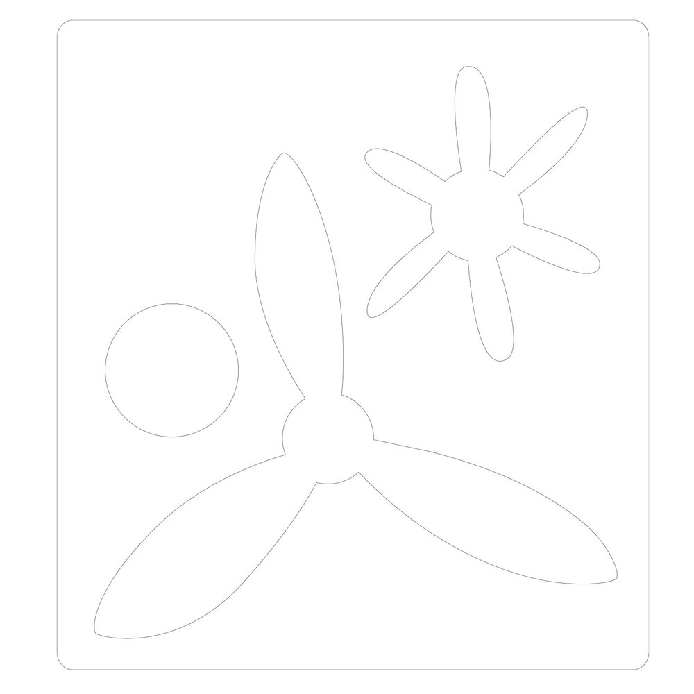 Sizzix Bigz Die by Olivia Rose Sunflower (665191) (OUTLET)