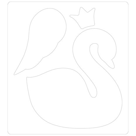 Sizzix Bigz Die by Olivia Rose Swan #2 (665198) (DISCONTINUED)