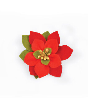 Sizzix Bigz Die by Pete Hughes Build a Bloom, Poinsettia (661294) (DISCONTINUED)