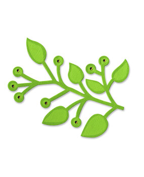 Sizzix Bigz Die by Stu Kilgour Branch w/Leaves (656212) (DISCONTINUED) Sizzix Bigz Die by Stu Kilgour Branch w/Leaves (656212) (DISCONTINUED)