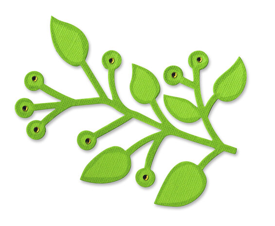 Sizzix Bigz Die by Stu Kilgour Branch w/Leaves (656212) (DISCONTINUED) Sizzix Bigz Die by Stu Kilgour Branch w/Leaves (656212) (DISCONTINUED)