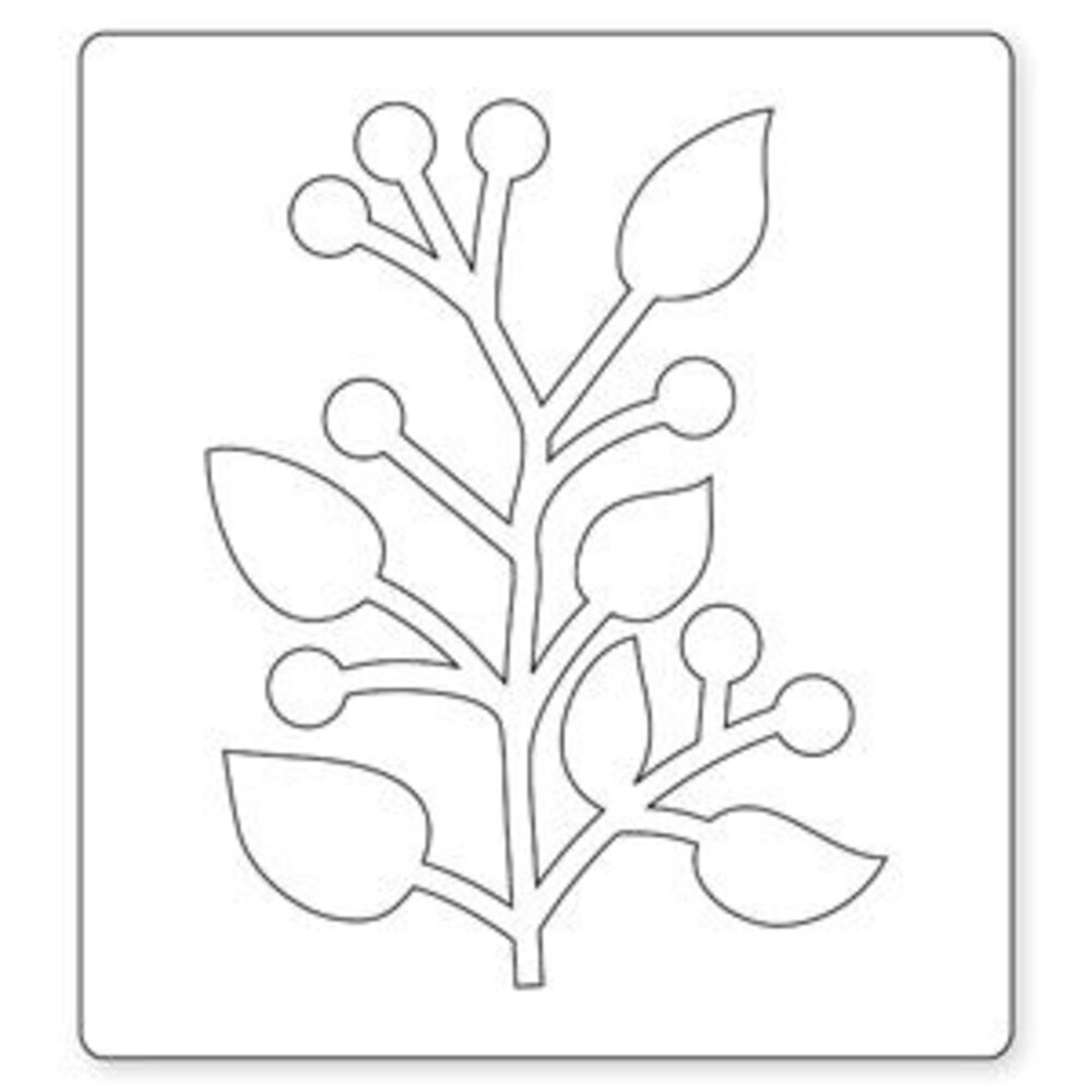 Sizzix Bigz Die by Stu Kilgour Branch w/Leaves (656212) (DISCONTINUED) Sizzix Bigz Die by Stu Kilgour Branch w/Leaves (656212) (DISCONTINUED)
