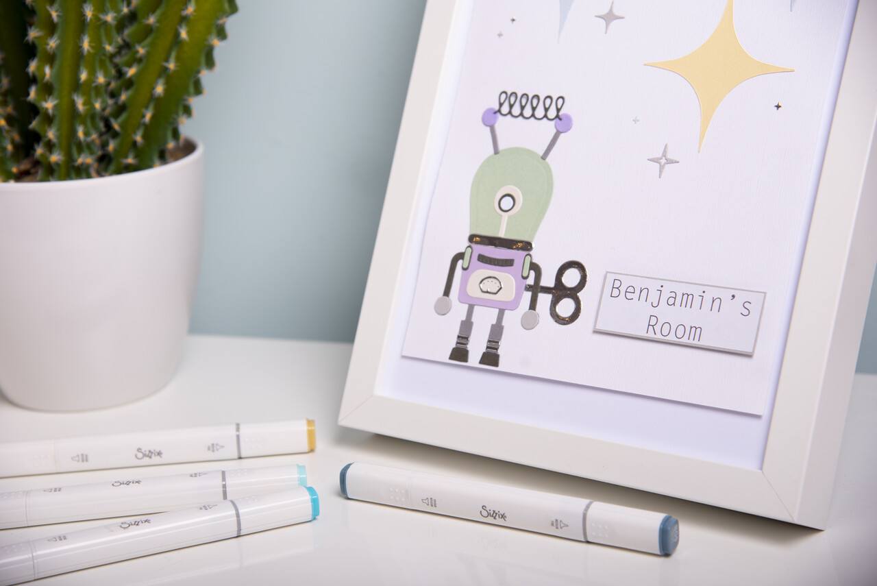 Sizzix Bigz Die by Tim Holtz Atomic (664165) (DISCONTINUED)