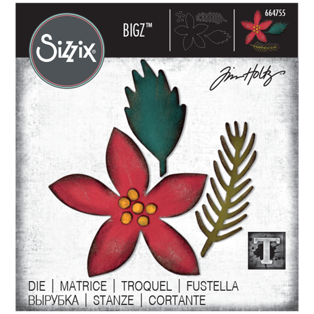 Sizzix Bigz Die by Tim Holtz Festivities (664755) (DISCONTINUED) Sizzix Bigz Die by Tim Holtz Festivities (664755) (DISCONTINUED)