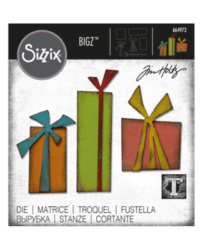 Sizzix Bigz Die by Tim Holtz Gift Wrap (664973) (DISCONTINUED) Sizzix Bigz Die by Tim Holtz Gift Wrap (664973) (DISCONTINUED)