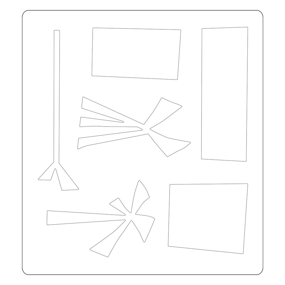 Sizzix Bigz Die by Tim Holtz Gift Wrap (664973) (DISCONTINUED) Sizzix Bigz Die by Tim Holtz Gift Wrap (664973) (DISCONTINUED)