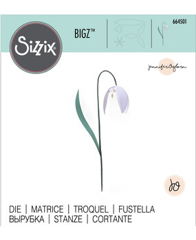 Sizzix Bigz Die by Jennifer Ogborn Snowdrop (664501) (DISCONTINUED)